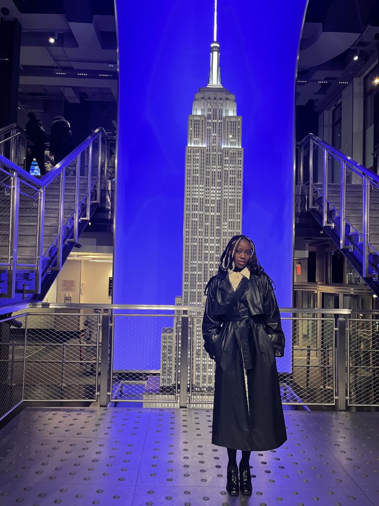 me visiting the Empire State
